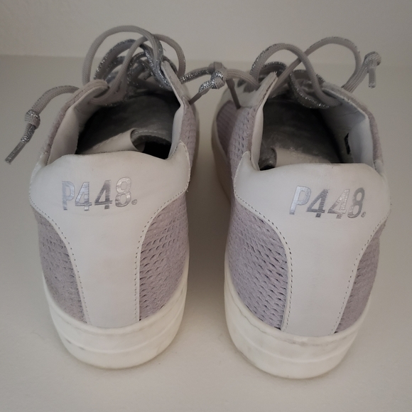 New P448 Thea Low Top Platform Sneakers - Picture 4 of 11